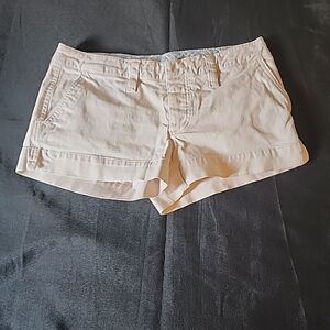 American Eagle Outfitters Light Cream Chino Shorts